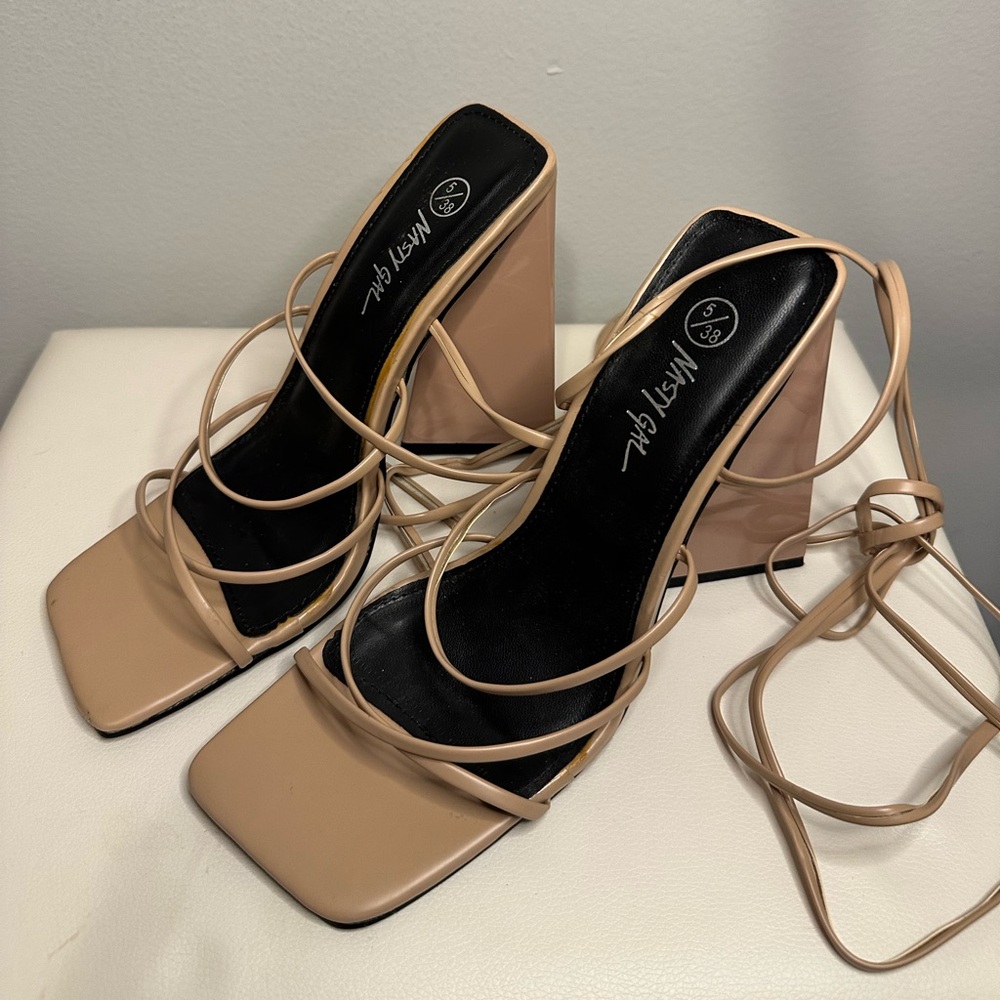 Nasty Gal Strappy Heels